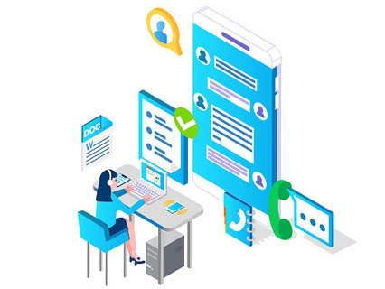 在线咨询素材图片 助力互联网文化活动的视觉传播